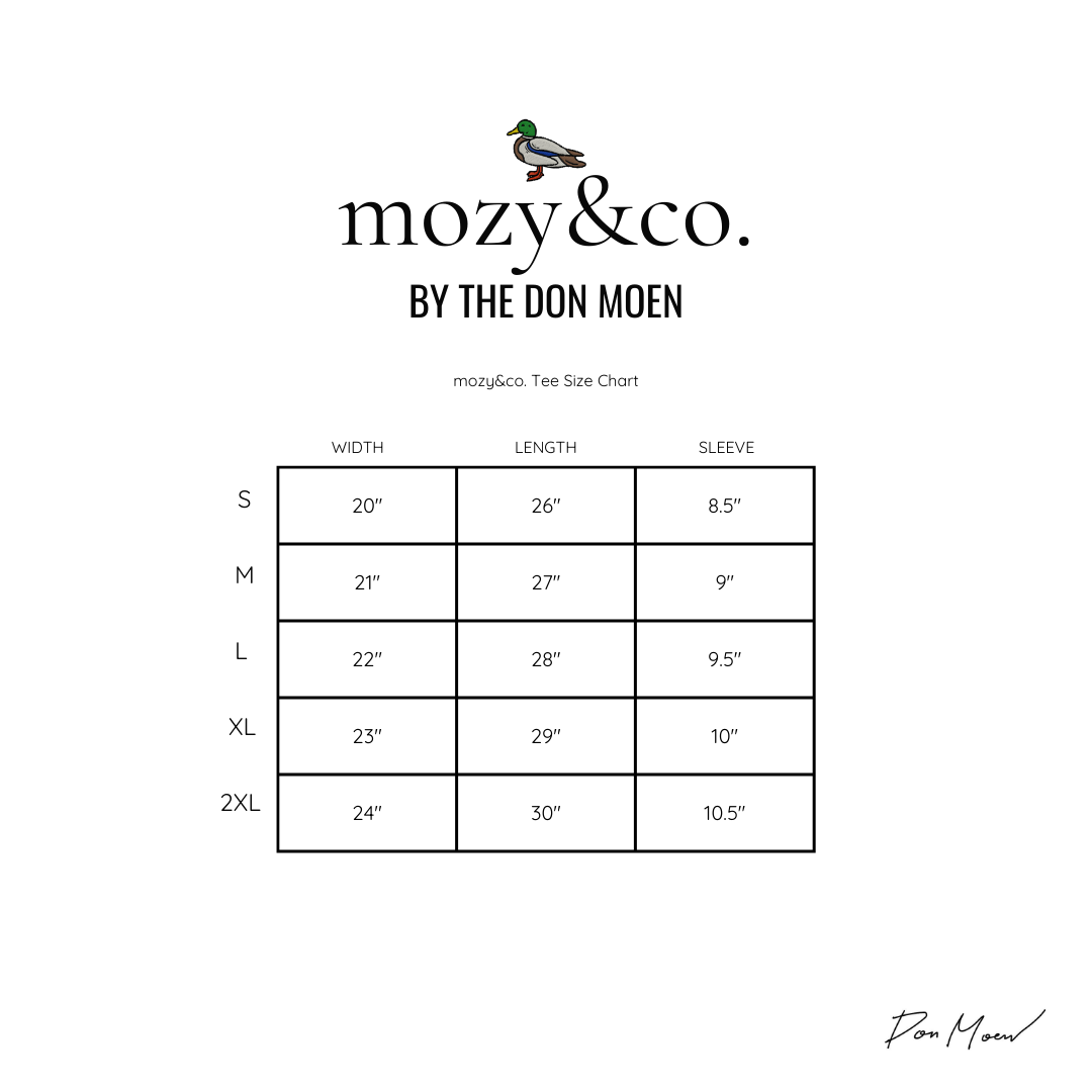 mozy&co. "Classic" Tee in Red