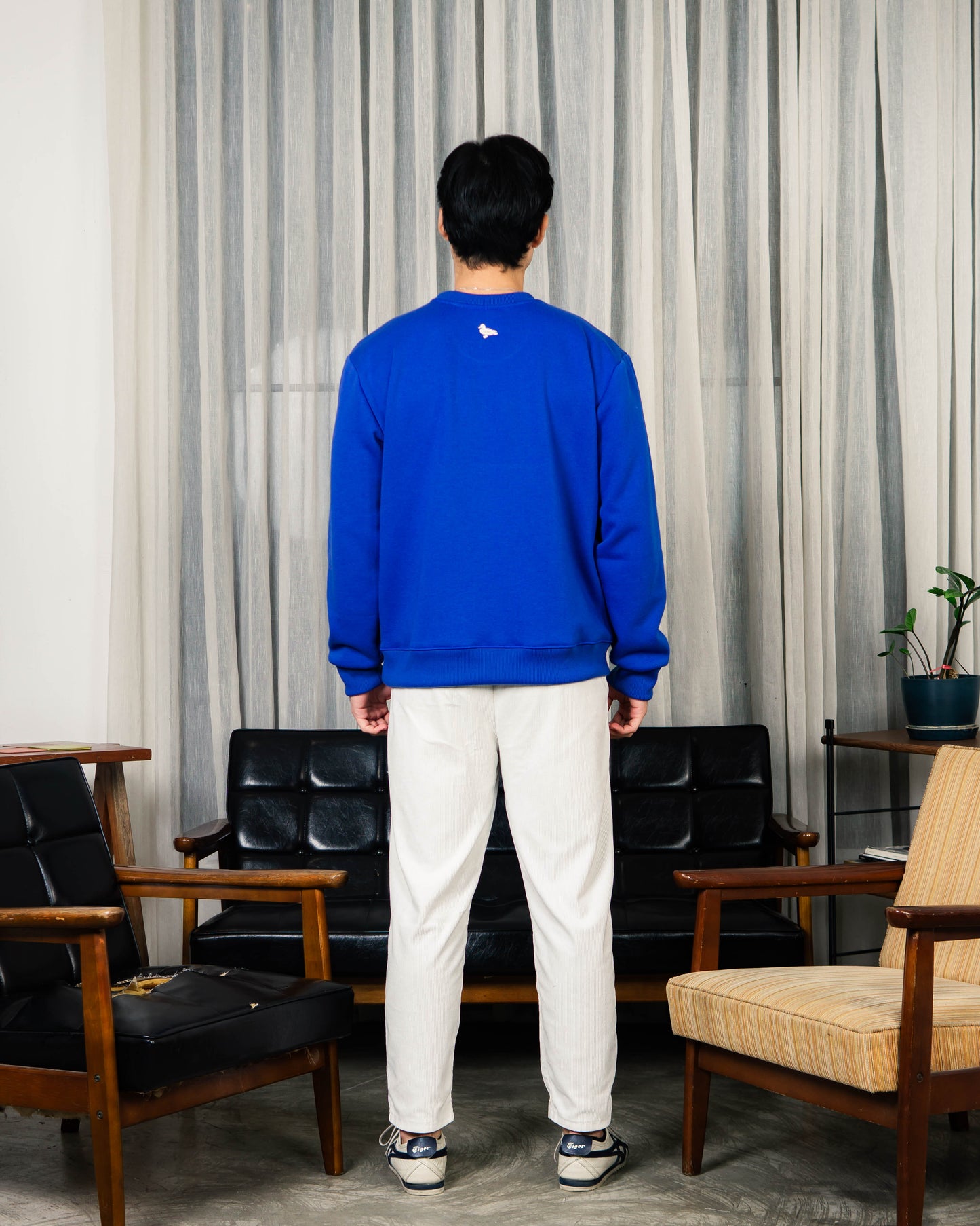 mozy&co. "Still Weather" Pullover in Blue