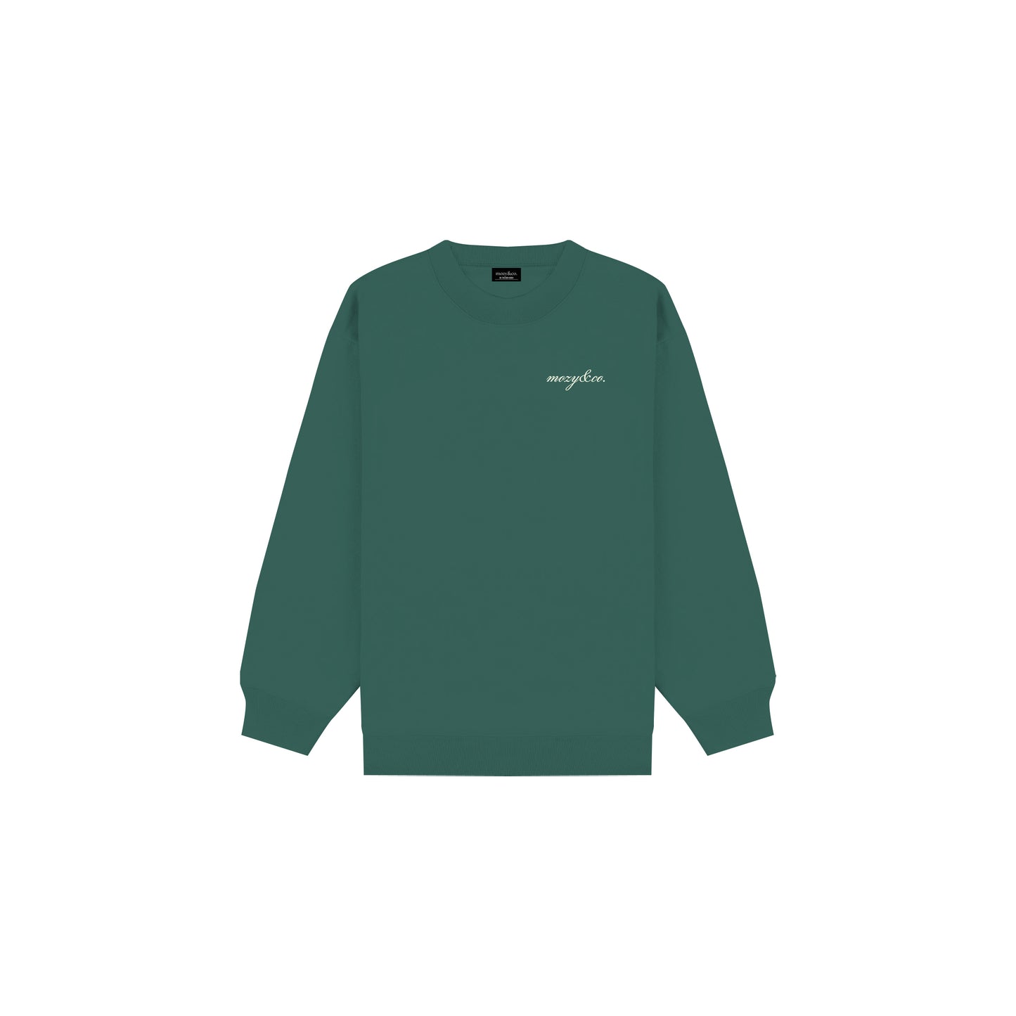 mozy&co. "Still Weather" Pullover in Evergreen