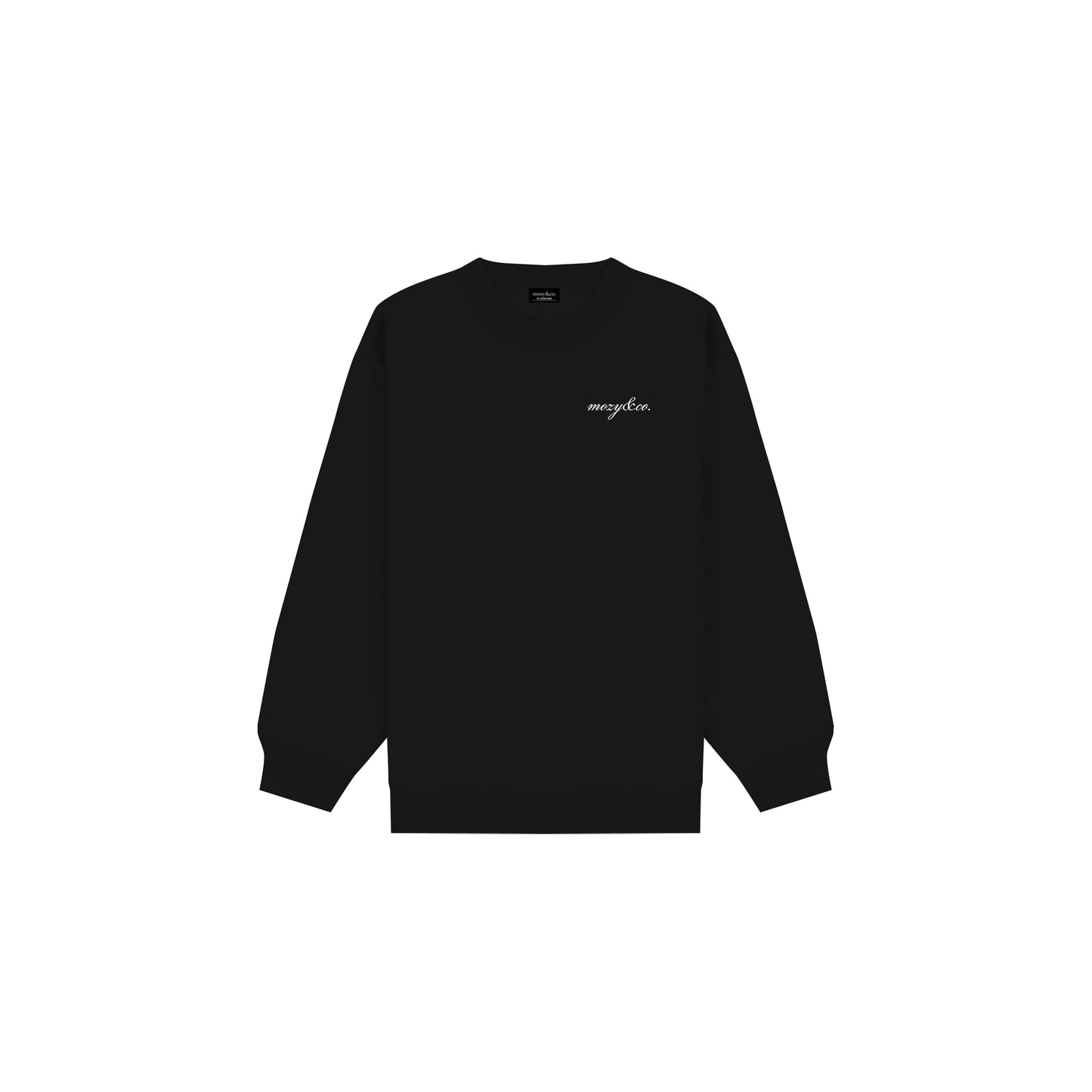 mozy&co. "Still Weather" Pullover in Black