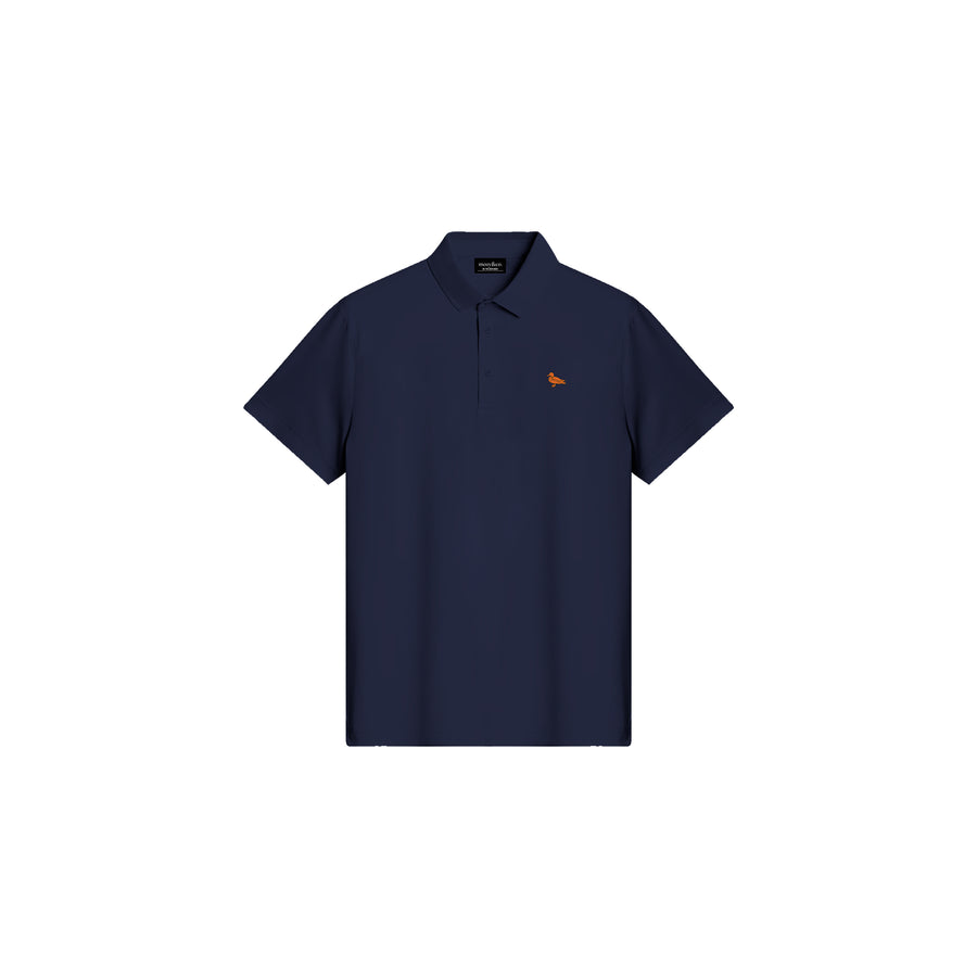 mozy&co. "Fairway" Polo Shirt in Navy Blue
