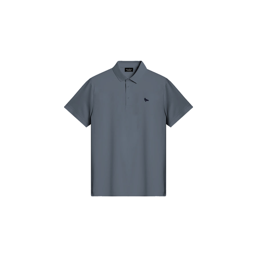 mozy&co. "Fairway" Polo Shirt in Gray