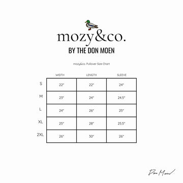 mozy&co. "Still Weather" Pullover in Evergreen