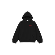 Three-Duck Hoodie in Jet Black