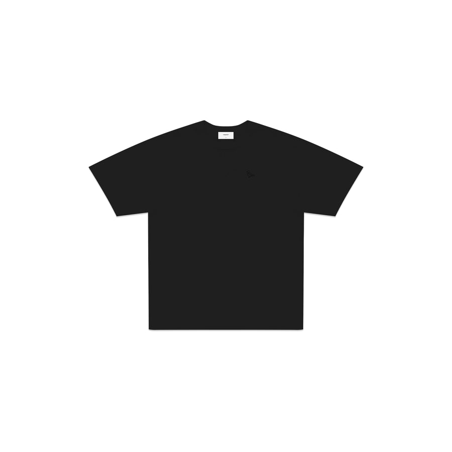 Outline Tee in Jet Black
