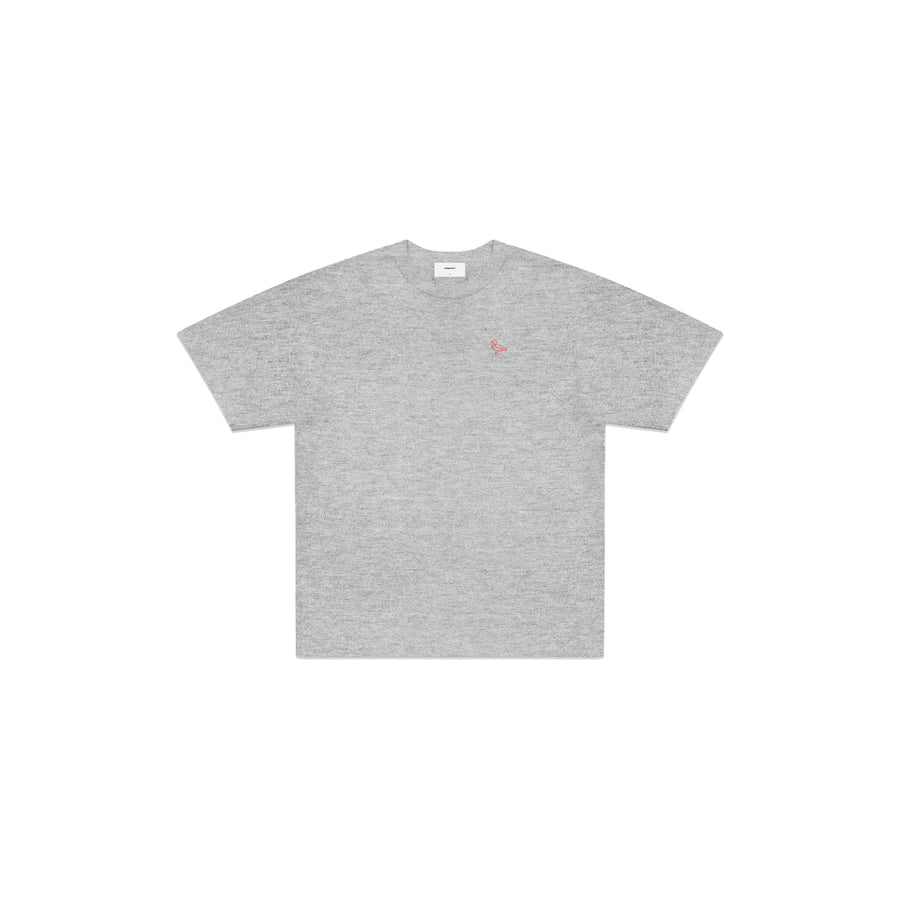 Outline Tee in Sporty Gray