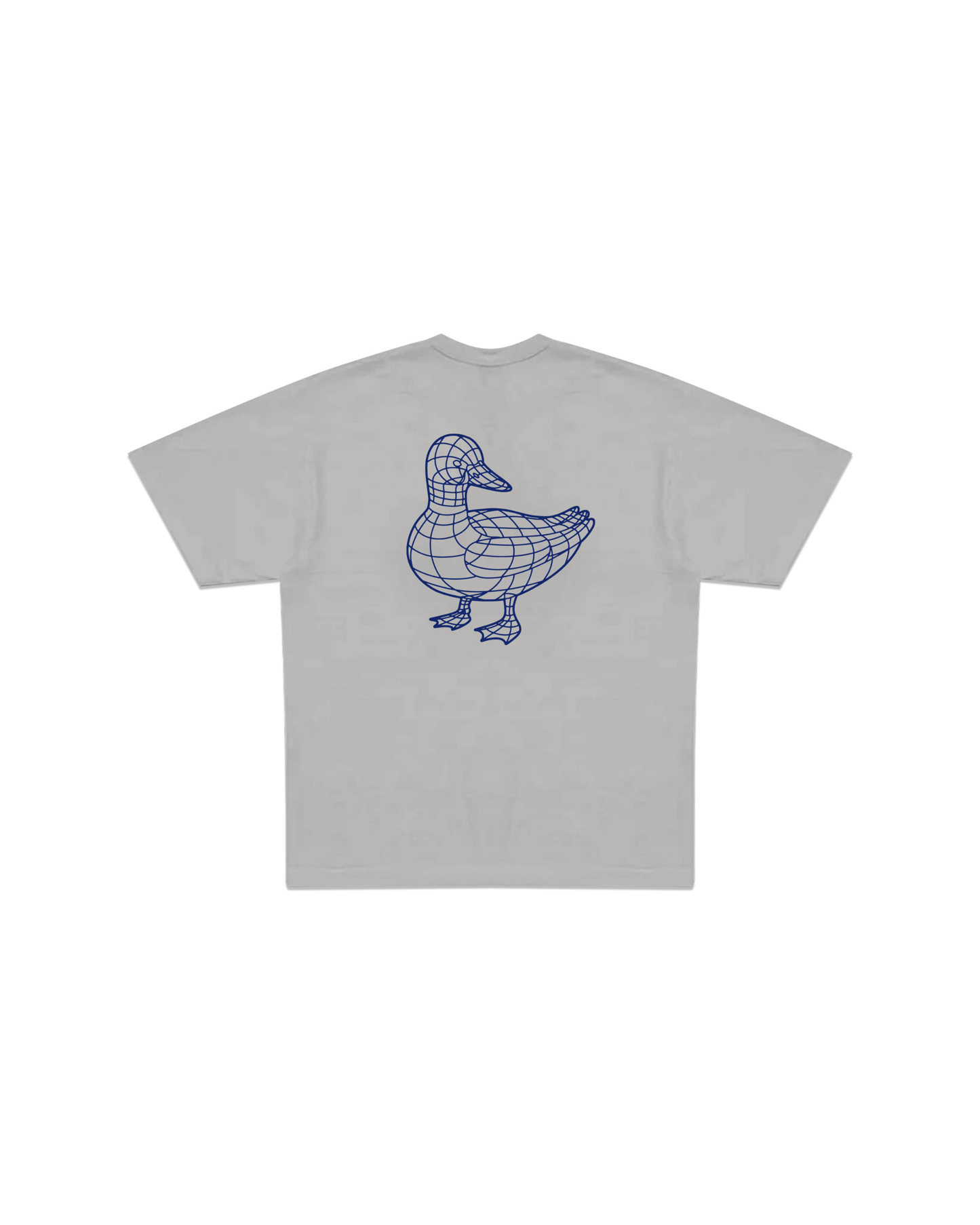 mozyandco. "Frame" Tee in Cement Gray