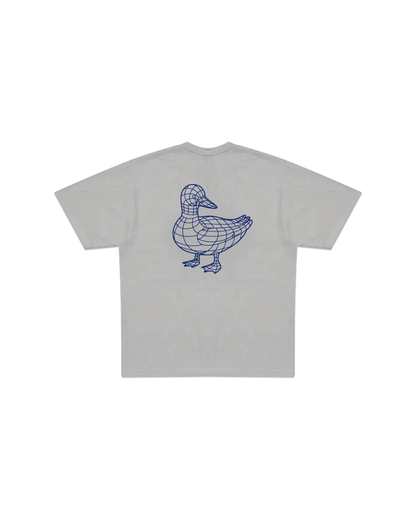 mozyandco. "Frame" Tee in Cement Gray