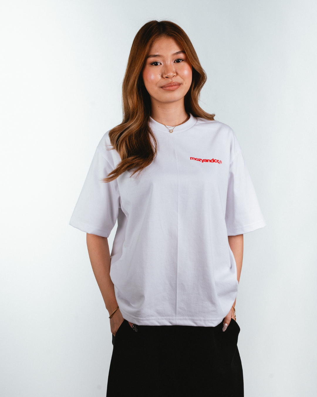 Dotwork Tee in White