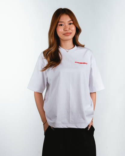 Dotwork Tee in White