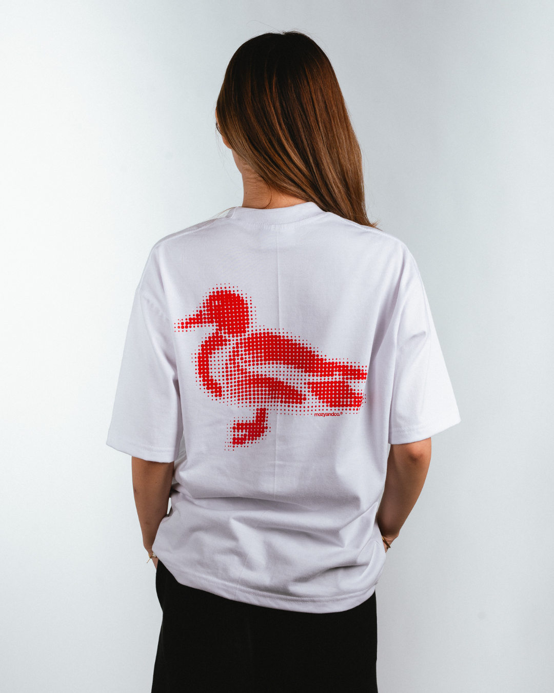 Dotwork Tee in White