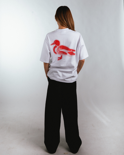 Dotwork Tee in White