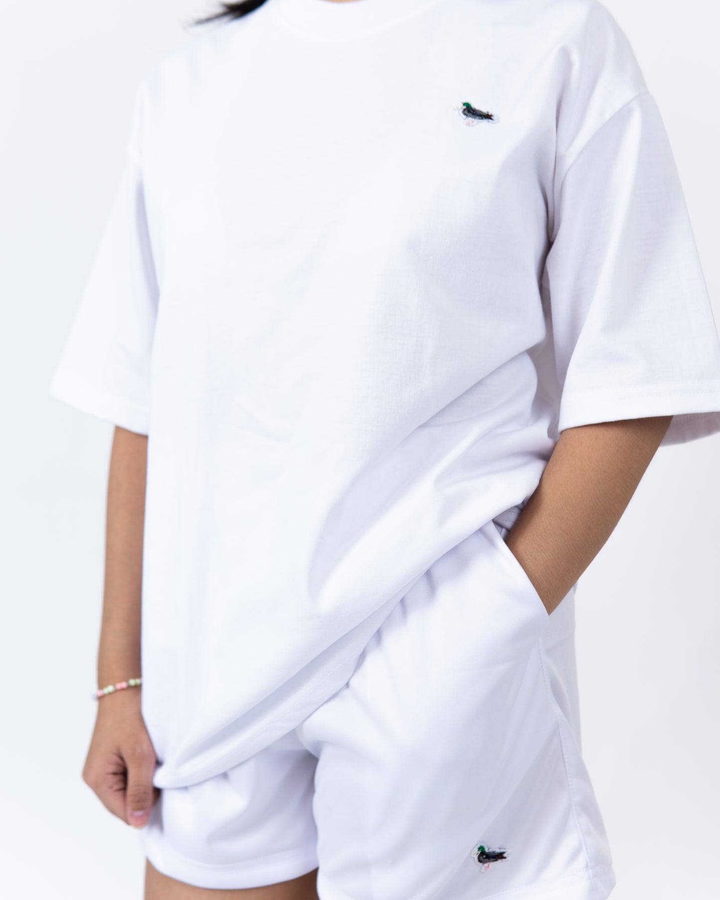 mozy&co. "Classic" Shorts in White