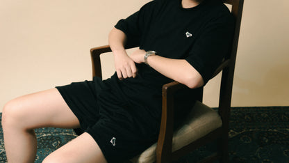 mozy&co. "Classic" Shorts in Black