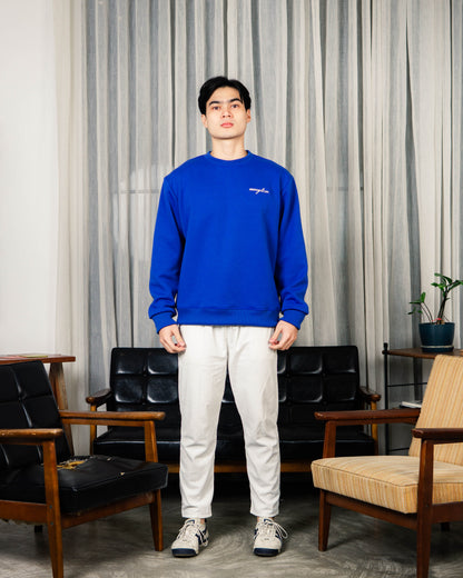 mozy&co. "Still Weather" Pullover in Blue