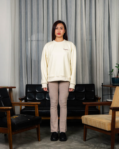 mozy&co. "Still Weather" Pullover in Cream