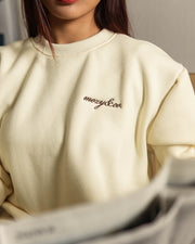 mozy&co. "Still Weather" Pullover in Cream