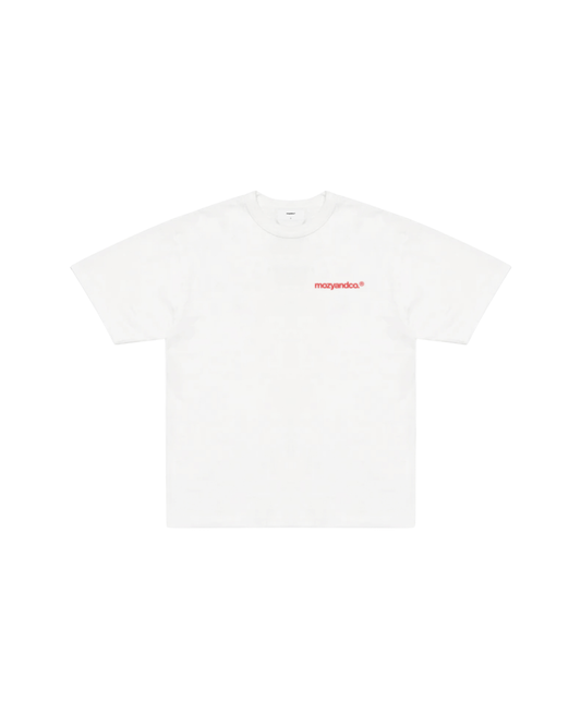 Dotwork Tee in White