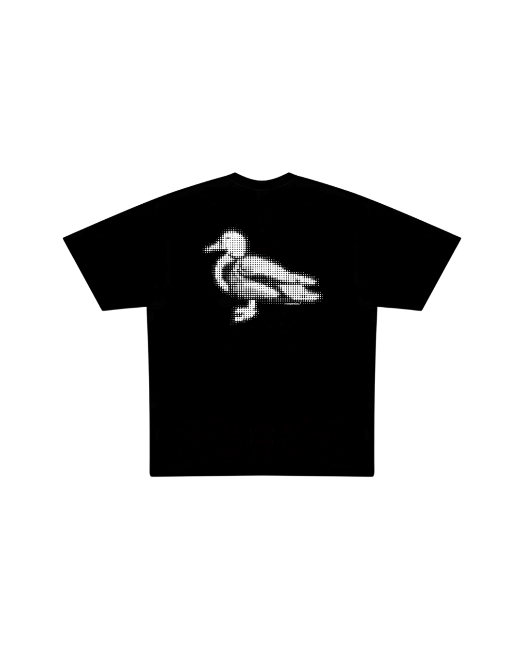 Dotwork Tee in Jet Black