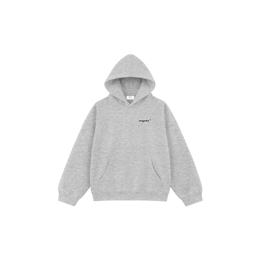Three-Duck Hoodie — Sporty Gray