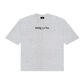 mozy&co. "Sporty & Rich" Tee in Gray