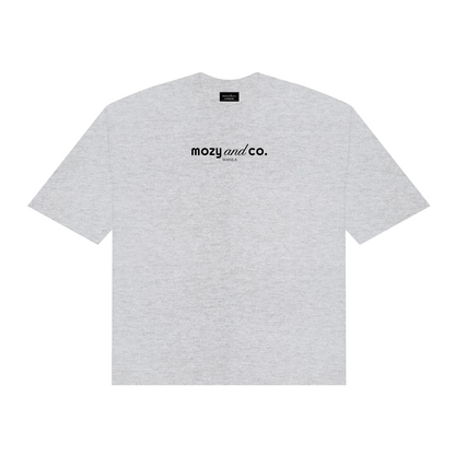 mozy&co. "Sporty & Rich" Tee in Gray