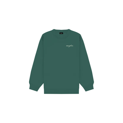 mozy&co. "Still Weather" Pullover in Evergreen
