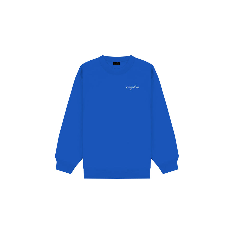 mozy&co. "Still Weather" Pullover in Blue