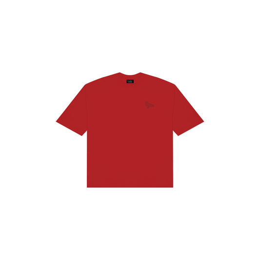 mozy&co. "Flow" Tee in Ember Red