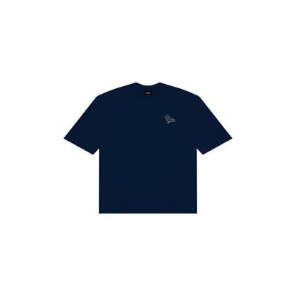 mozy&co. "Flow" Tee in Navy Blue