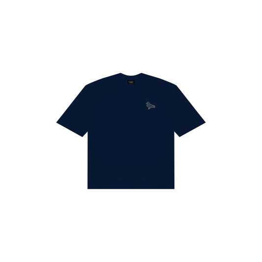 mozy&co. "Flow" Tee in Navy Blue