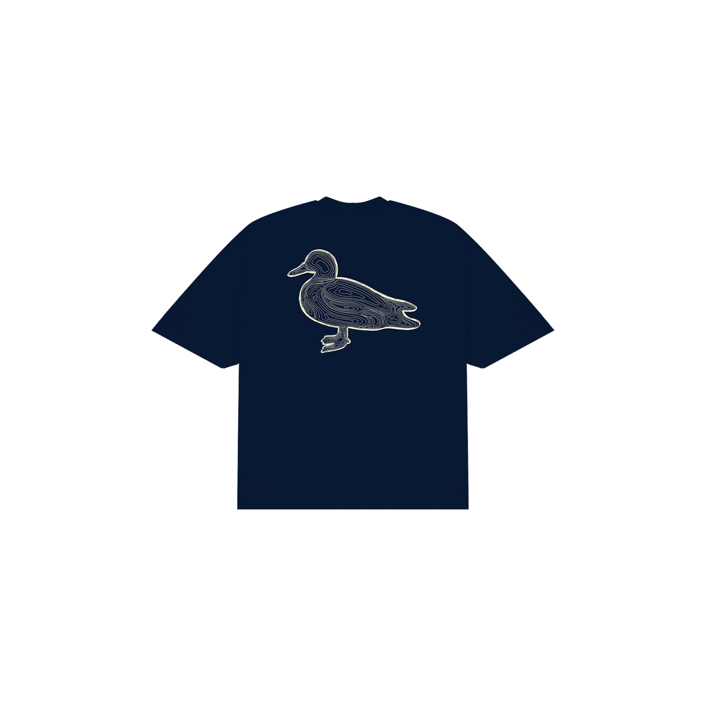 mozy&co. "Flow" Tee in Navy Blue