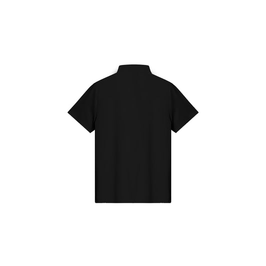 mozy&co. "Fairway" Polo Shirt in Jet Black