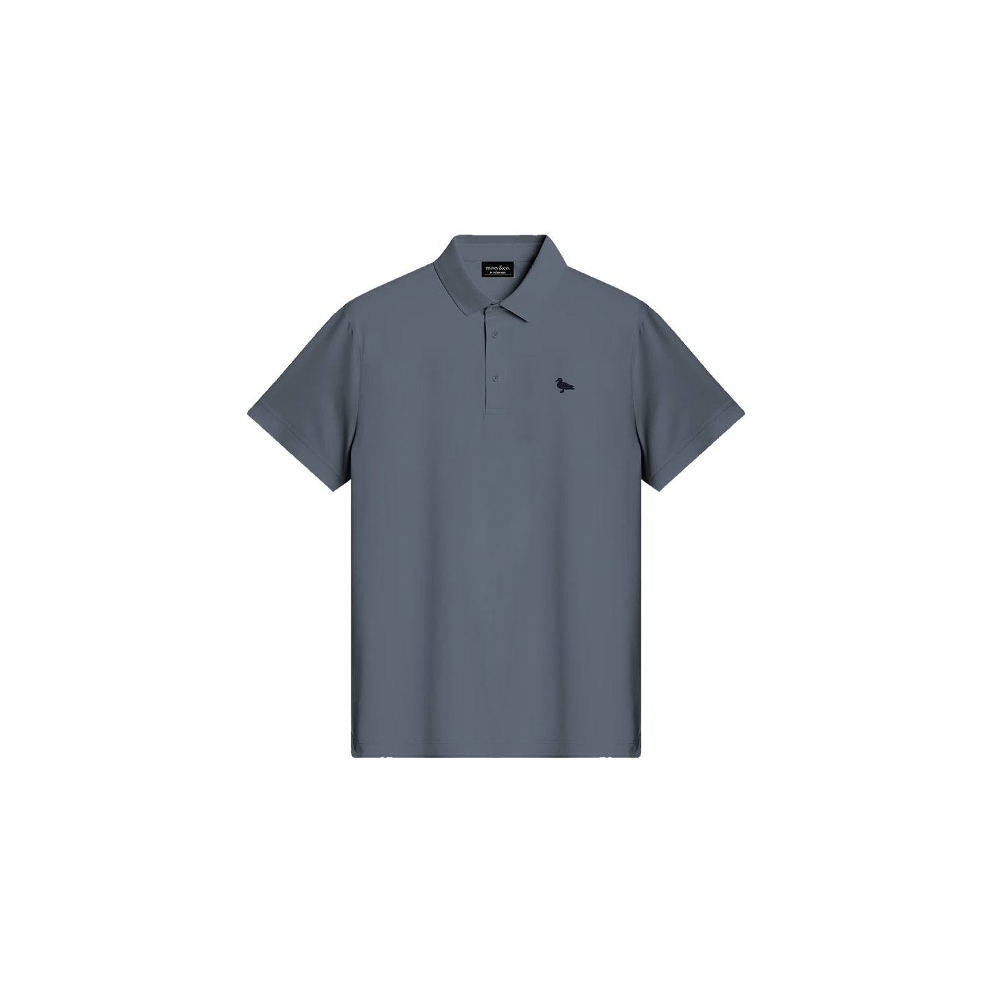 mozy&co. "Fairway" Polo Shirt in Gray