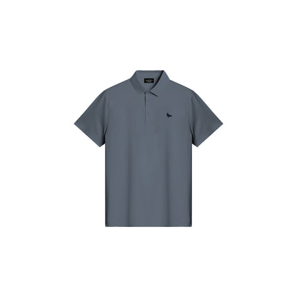 mozy&co. "Fairway" Polo Shirt in Gray