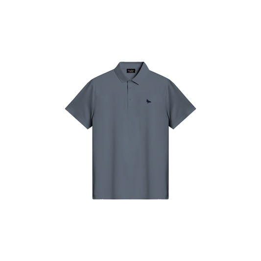 mozy&co. "Fairway" Polo Shirt in Gray