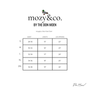 mozy&co. "Classic" Shorts in Black